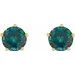 Solitaire Stud Earrings