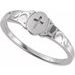 Youth Cross Signet Ring