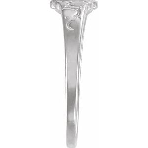 Youth Cross Signet Ring