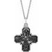 Four-Way Cross Medal Necklace or Pendant