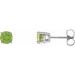 Round 4-Prong Stud Earrings