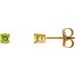 Round 4-Prong Youth Birthstone Stud Earrings