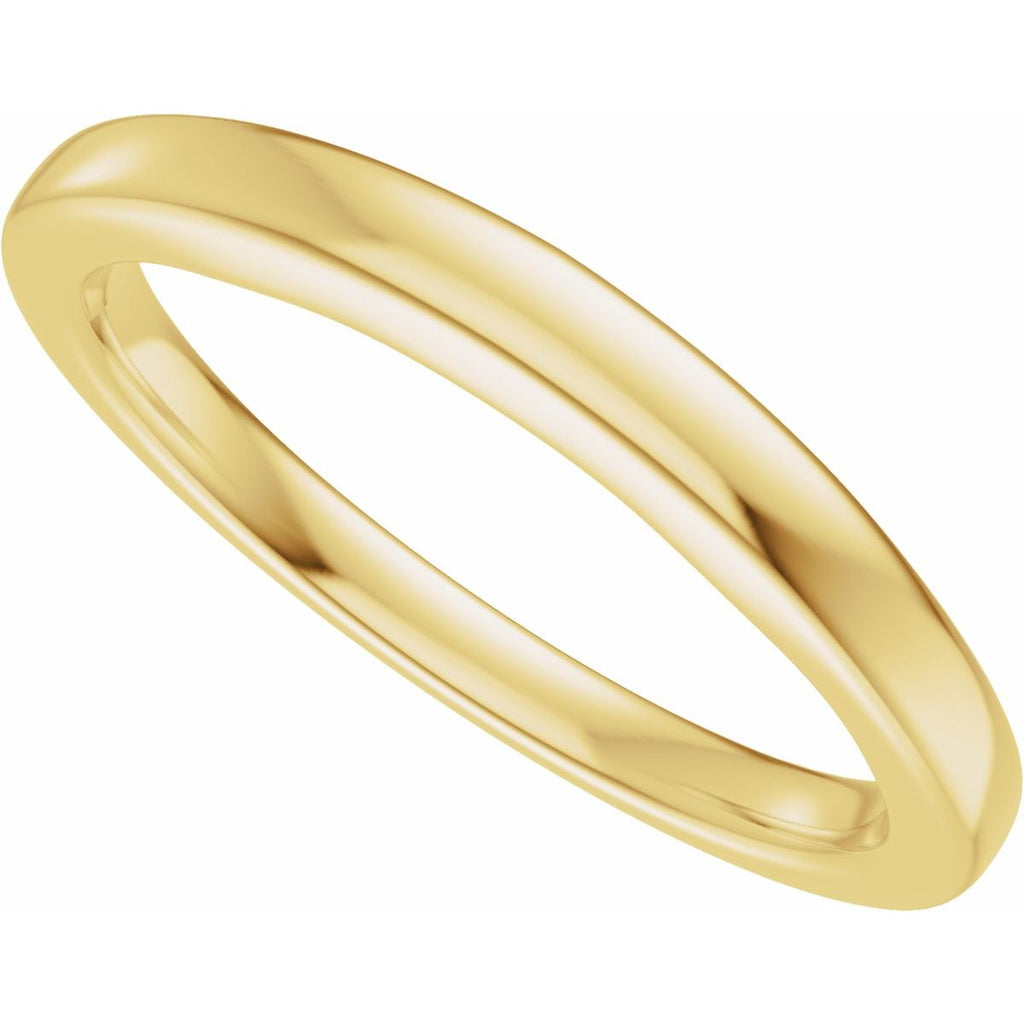 Claw-Prong Split Shank Solitaire Engagement Ring or Band