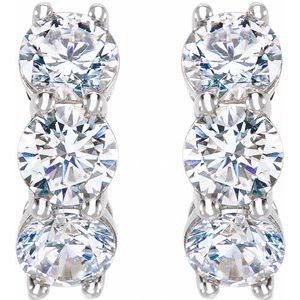 Accented Hoop Earrings