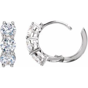 Accented Hoop Earrings