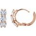Accented Hoop Earrings