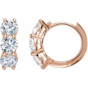 Accented Hoop Earrings