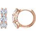 Accented Hoop Earrings