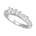 Five-Stone Anniversary Band