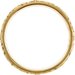 Hand-Engraved Milgrain Stepped-Edge Comfort-Fit Half Round Band