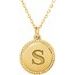 Engravable Rope Necklace or Charm/Pendant