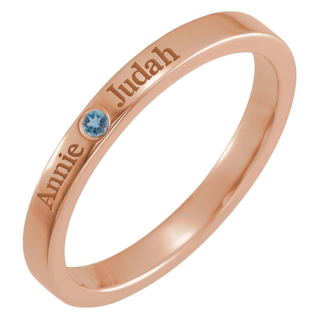 Family Stackable Ring