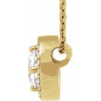 Halo-Style Necklace or Pendant