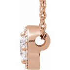 Halo-Style Necklace or Pendant
