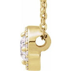 Halo-Style Necklace or Pendant