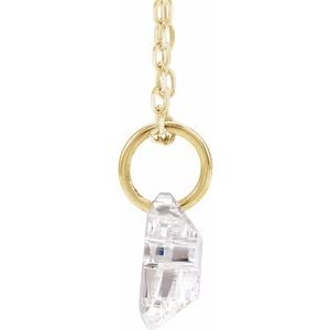 Lab-Grown Diamond Initial Necklace