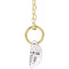 Lab-Grown Diamond Initial Necklace