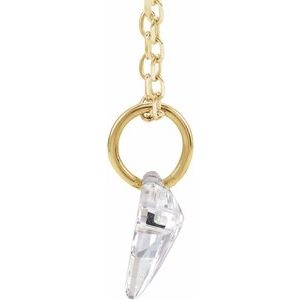Lab-Grown Diamond Initial Necklace