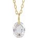 Lab-Grown Diamond Initial Necklace