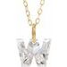 Lab-Grown Diamond Initial Necklace