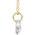 Lab-Grown Diamond Initial Necklace