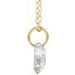 Lab-Grown Diamond Initial Necklace