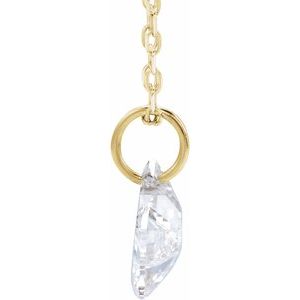 Lab-Grown Diamond Initial Necklace