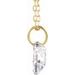 Lab-Grown Diamond Initial Necklace