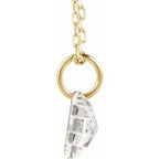 Lab-Grown Diamond Initial Necklace