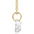 Lab-Grown Diamond Initial Necklace