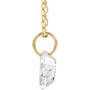 Lab-Grown Diamond Initial Necklace