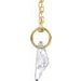 Lab-Grown Diamond Initial Necklace