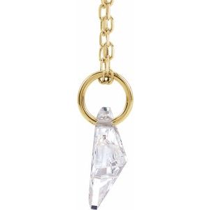 Lab-Grown Diamond Initial Necklace