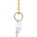 Lab-Grown Diamond Initial Necklace