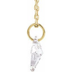 Lab-Grown Diamond Initial Necklace
