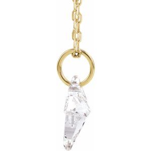 Lab-Grown Diamond Initial Necklace