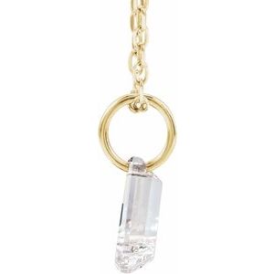 Lab-Grown Diamond Initial Necklace