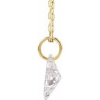 Lab-Grown Diamond Initial Necklace