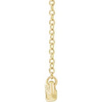 Accented Bar Necklace