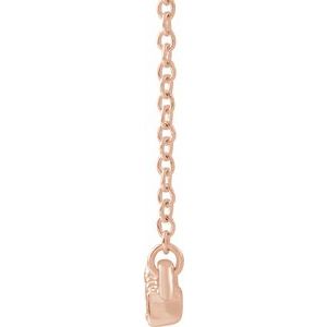 Accented Bar Necklace