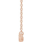 Accented Bar Necklace