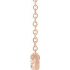 Accented Bar Necklace