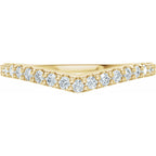 Accented Engagement Ring or Band
