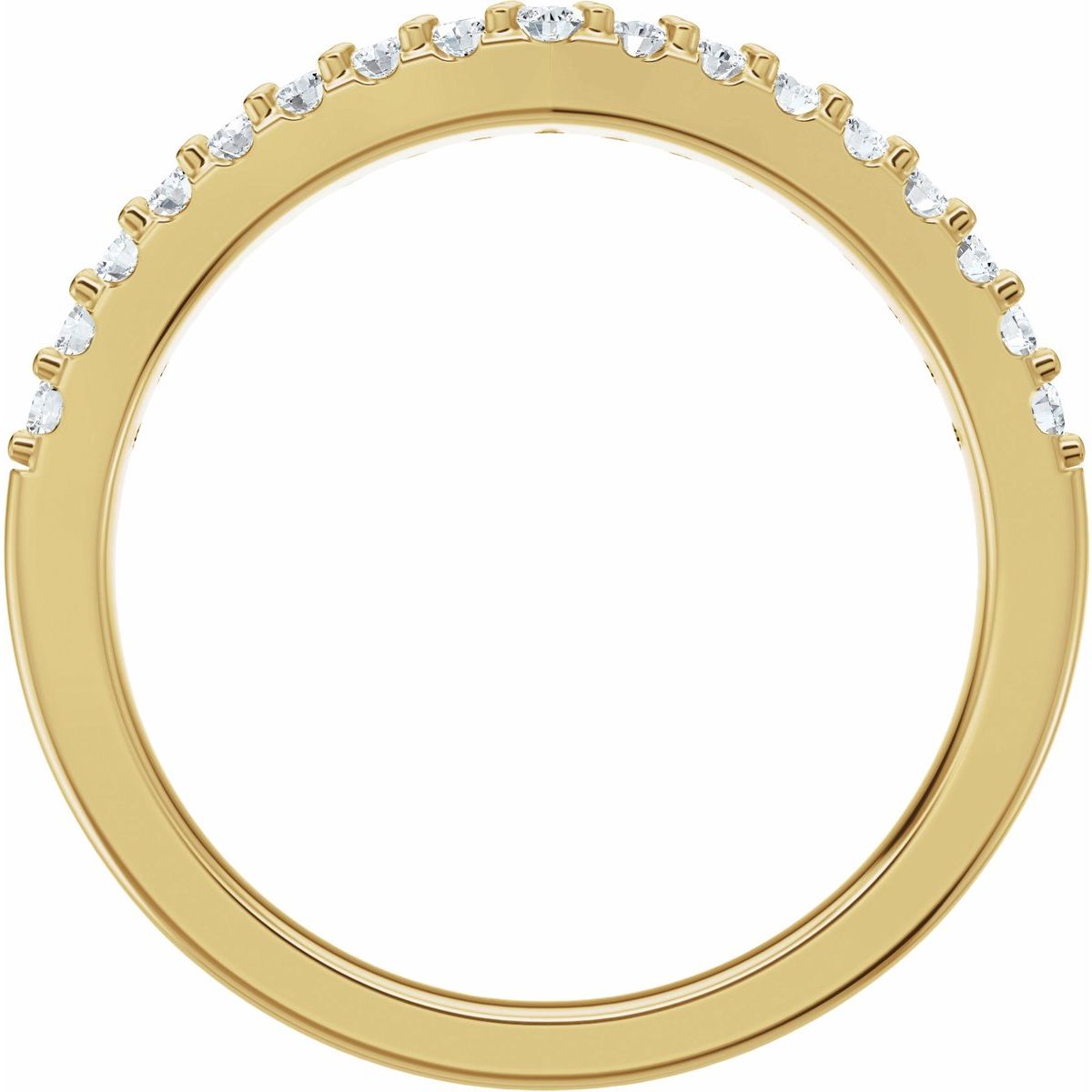 Accented Engagement Ring or Band
