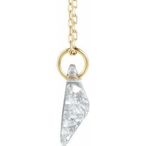 Lab-Grown Diamond Initial Necklace