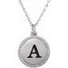 Engravable Rope Necklace or Charm/Pendant