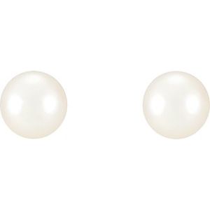 Pearl Stud Earrings