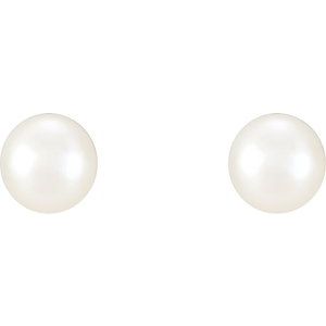 Pearl Stud Earrings