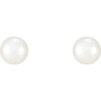 Pearl Stud Earrings