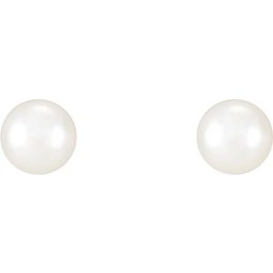 Pearl Stud Earrings